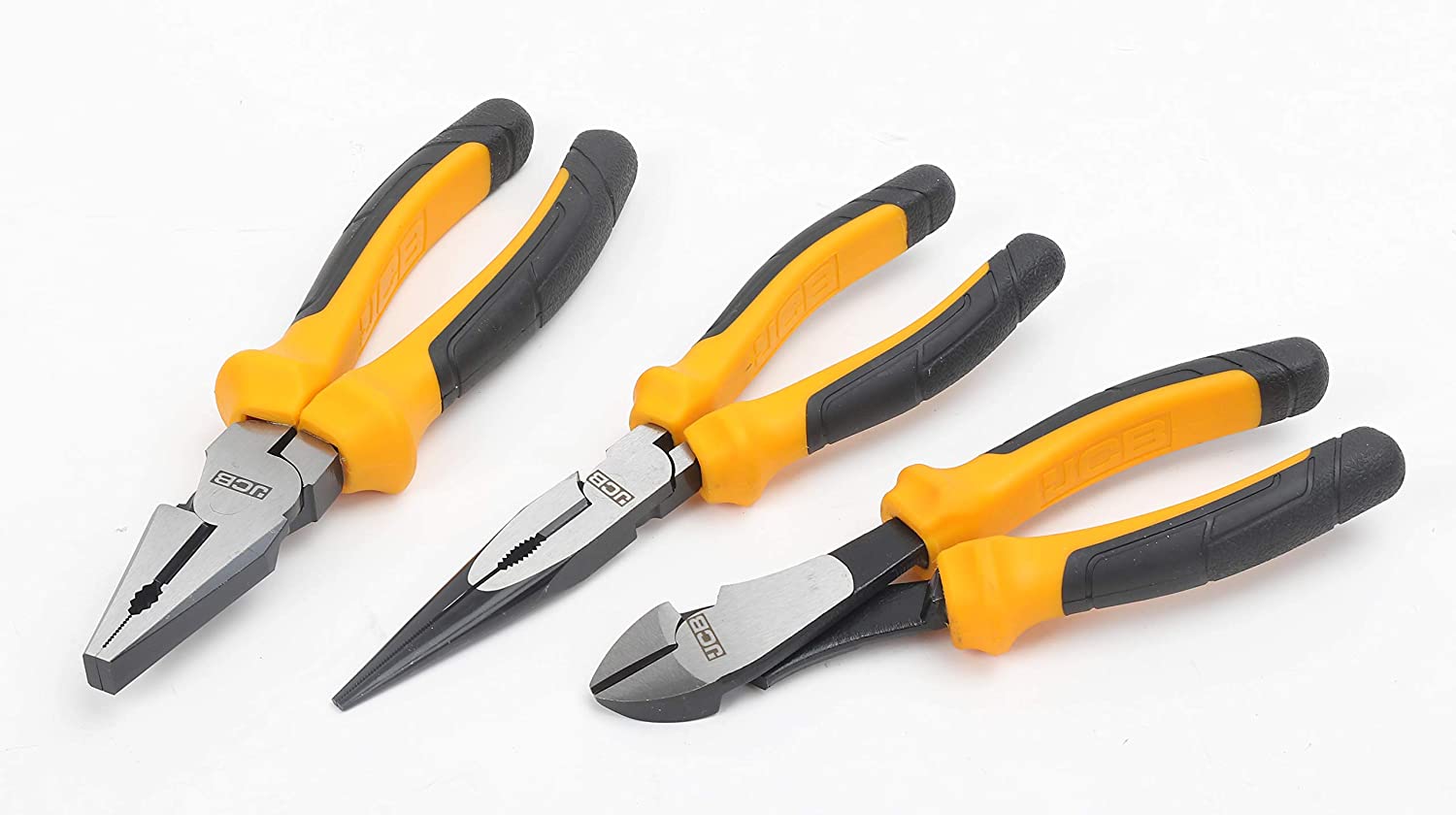 JCB 3 Piece Heavy Duty Plier Set JCB-3PC-PL