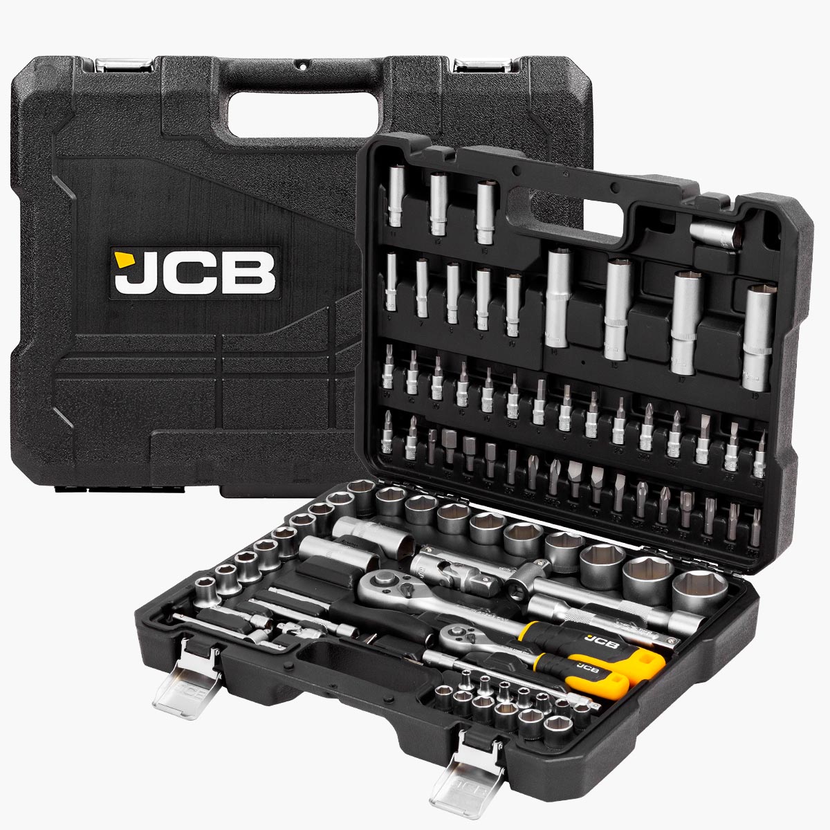 JCB 94 Piece Socket and Bit Set JCB-3941-5