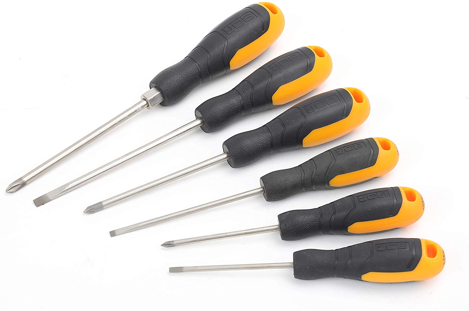 JCB 6 Piece Screwdriver Set JCB-6PC-SD
