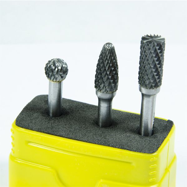 Jefferson 3 Piece TCT Rotary Burrs