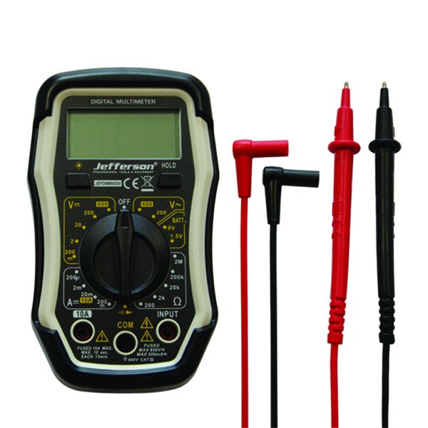 Jefferson 600v Digital Multimeter