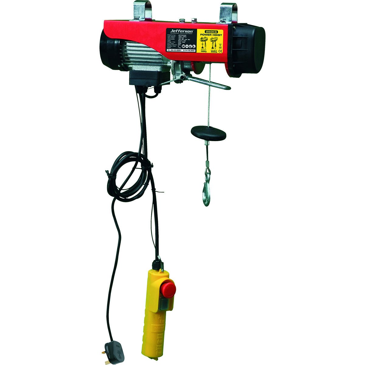 Jefferson 230V 250kg Power Hoist