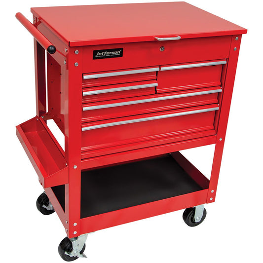 Jefferson Heavy Duty 5 Draw Mobile Tool & Parts Trolley