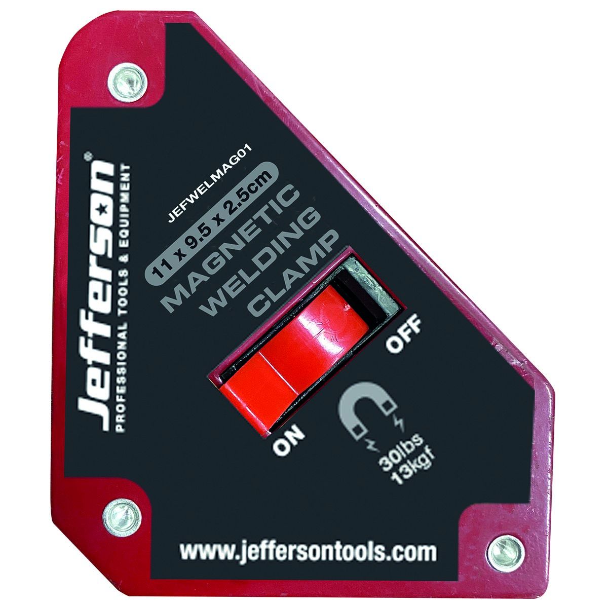 Jefferson Welding Magnet 110 x 95 x 25mm