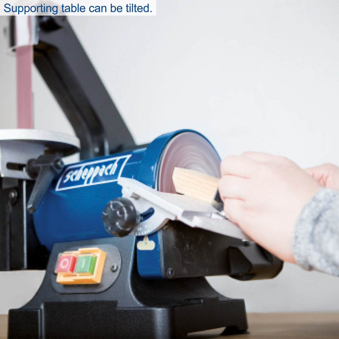 Scheppach BTS700 2-in-1 Belt & Disc Sander 250W 125cm