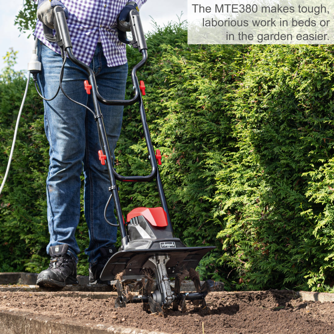 Scheppach MTE380 Electric Tiller Cultivator 36cm