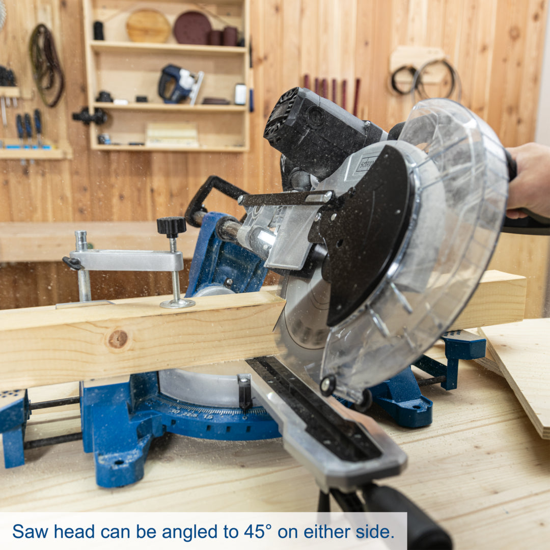 Scheppach HM140L 305mm Sliding Double Bevel Mitre Saw 2000W