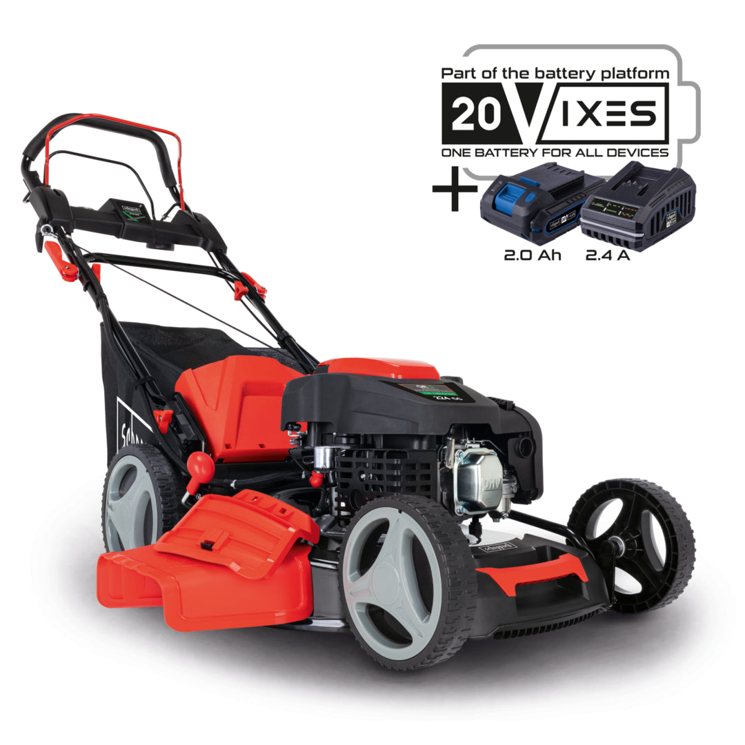 Scheppach MS225-53E Petrol Self-Propelled Lawn Mower 53cm