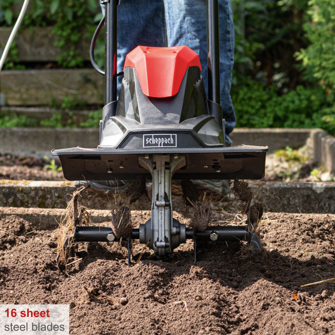Scheppach MTE380 Electric Tiller Cultivator 36cm