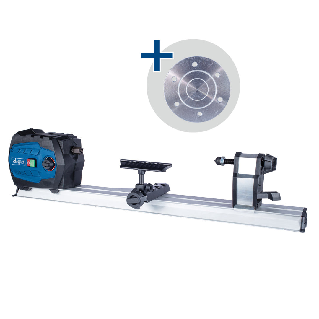 Scheppach DM600VARIO Wood Lathe 550W - 60cm Capacity