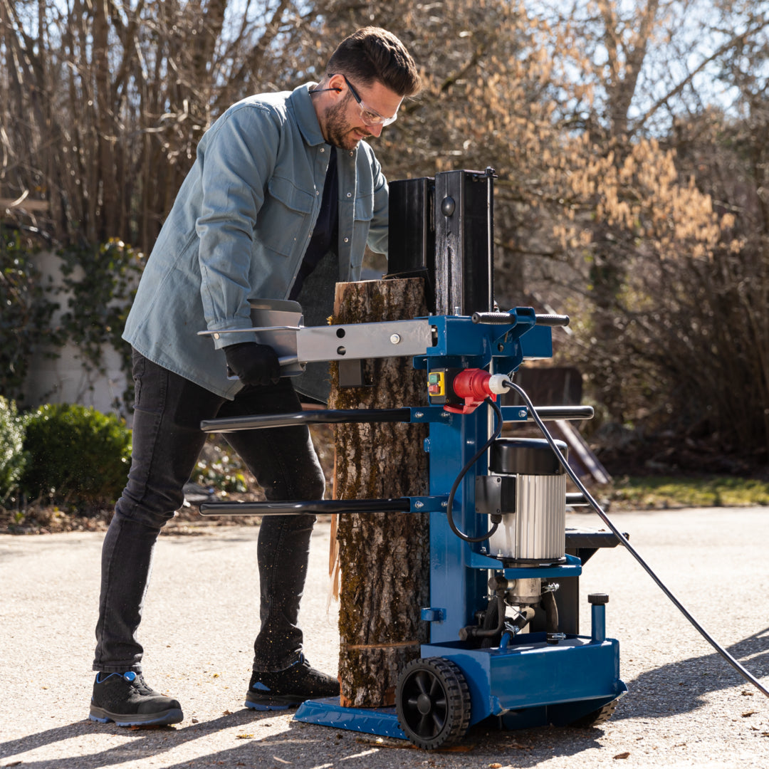 Scheppach Compact 8t 3150W Vertical Hydraulic Log Splitter 230V