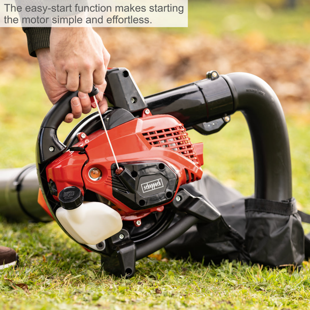 Scheppach LBH3500P Petrol 4-in-1 Leaf Blower Vacuum 25.4cc