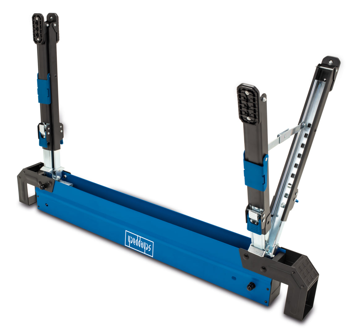 Scheppach MWB600 Adjustable Heavy Duty Steel Sawhorse Trestles 589kg