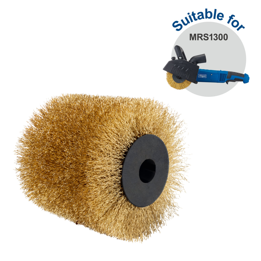 Scheppach Surface Cleaning Brass Wire Brush for MRS1300