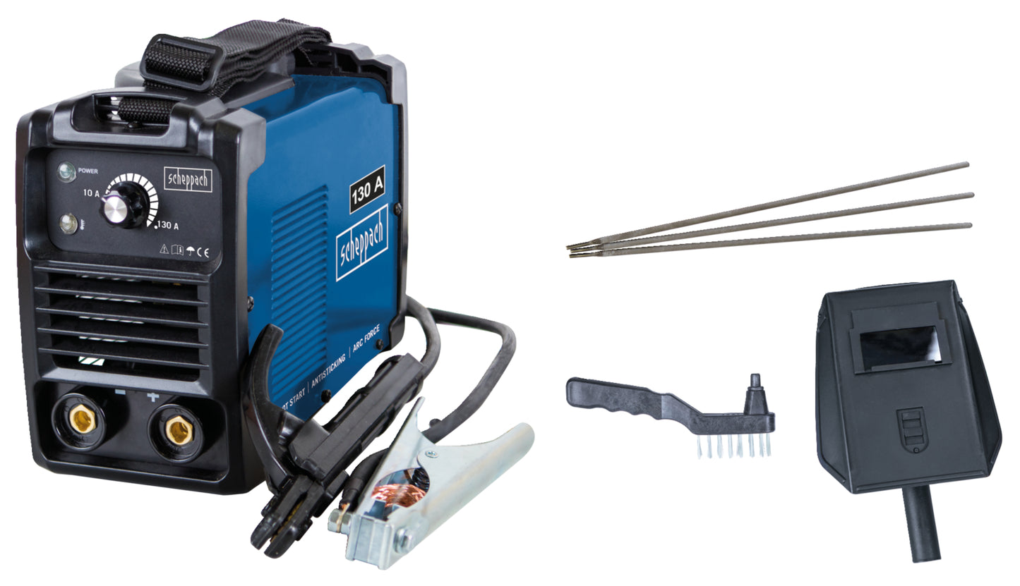 Scheppach WSE1000 Inverter Welding Machine 10-130A