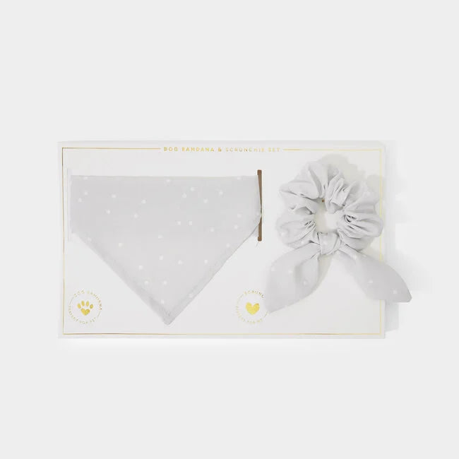 Katie Loxton Pet Bandana & Scrunchie Set