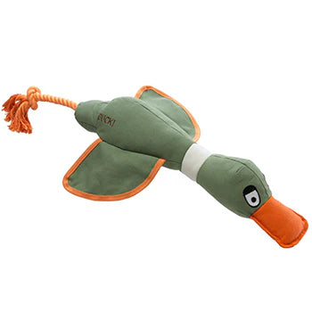 House of Paws Large Khaki Canvas Duck Thrower