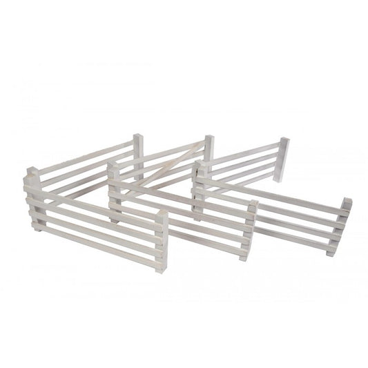 Kids Globe White Fences 6 Pack