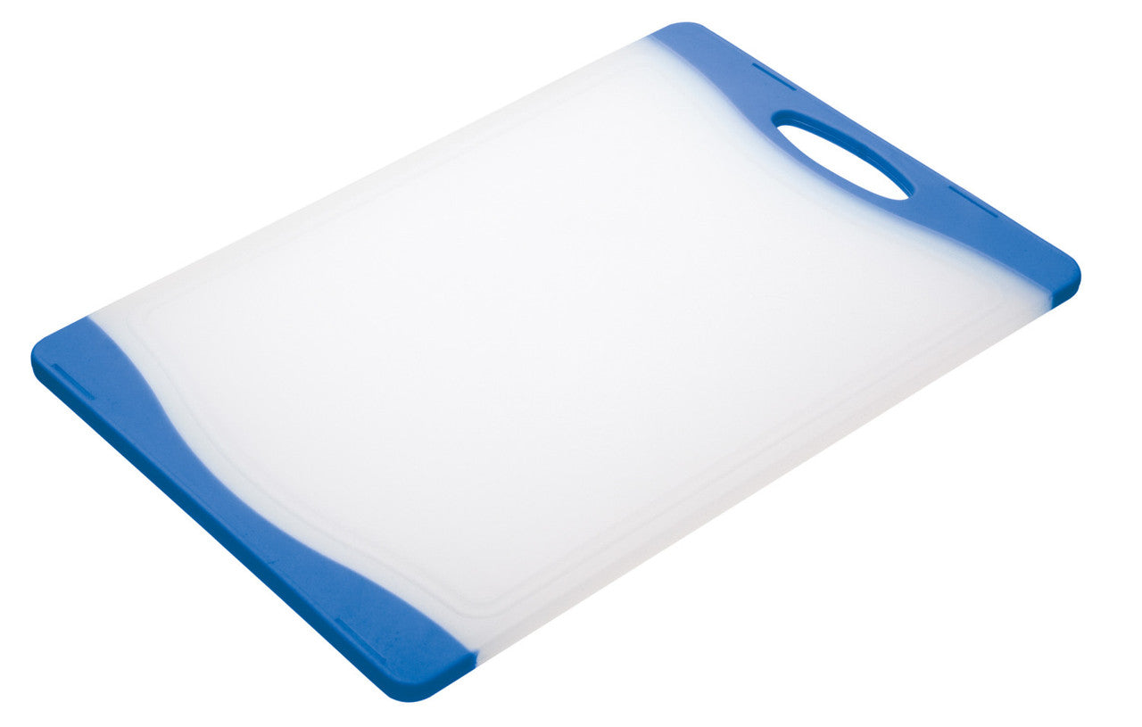 Kitchen Craft Blue Reversible Non-Slip Polyethylene Chopping Board