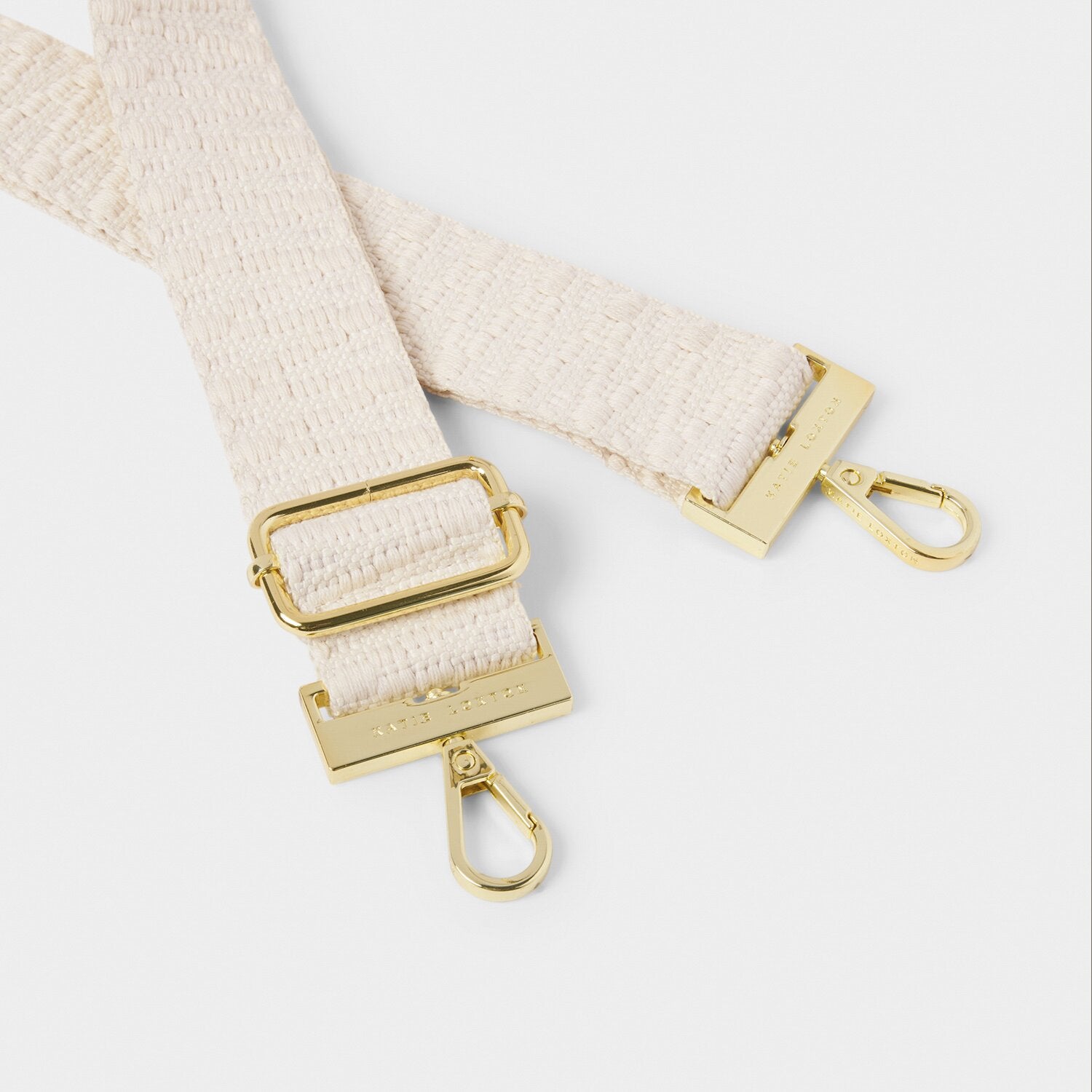 Katie Loxton Canvas Ecru Zig Zag Strap