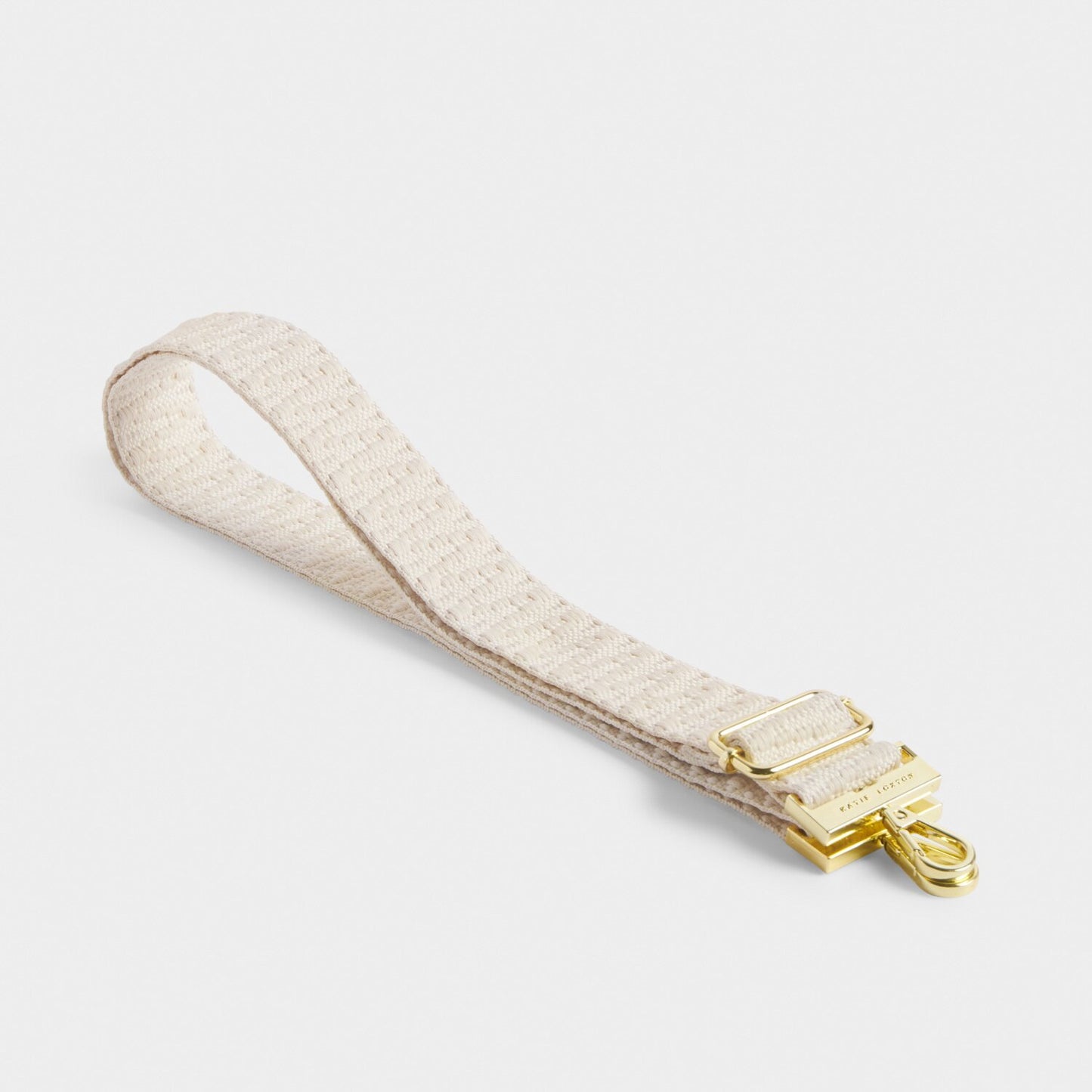 Katie Loxton Canvas Ecru Zig Zag Strap