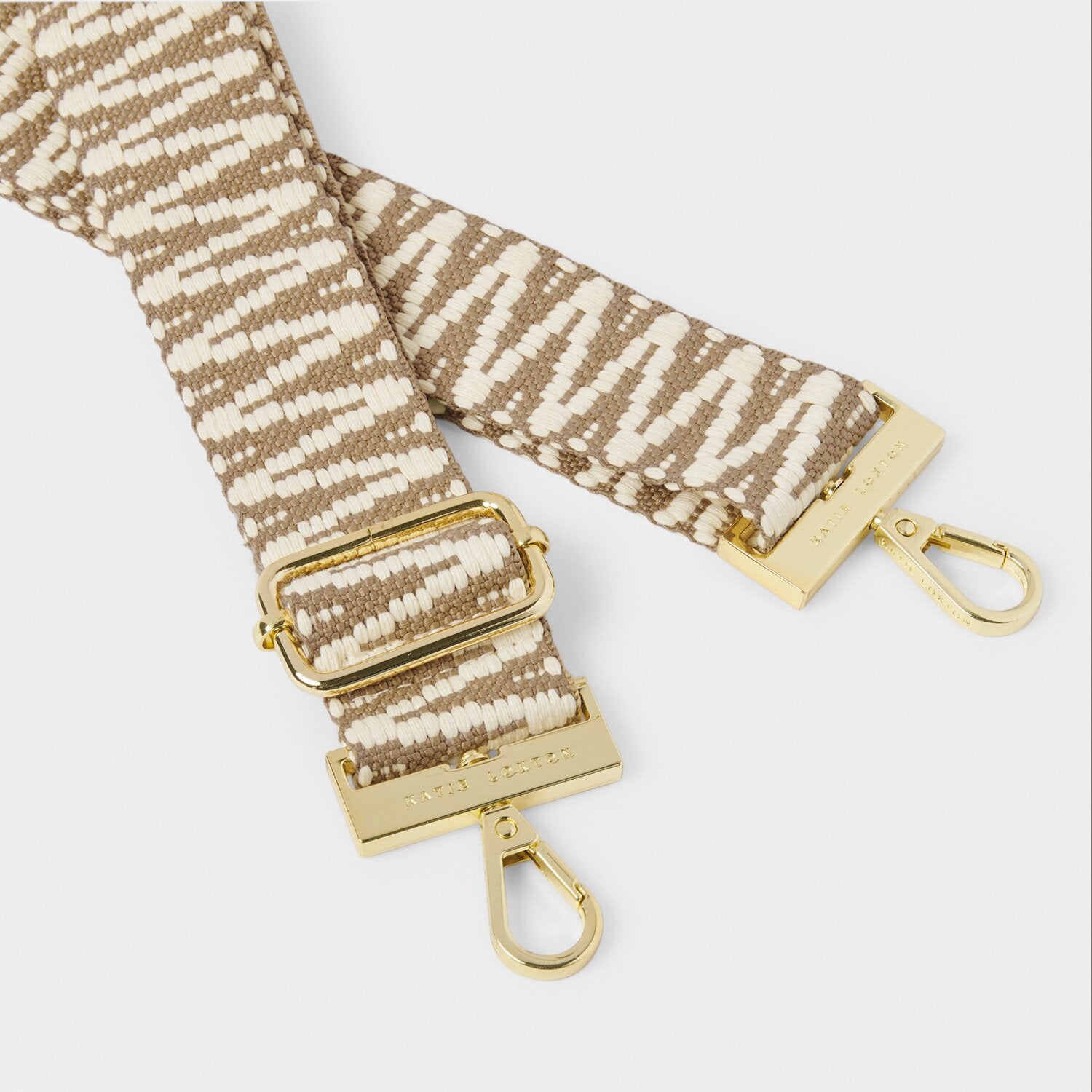 Katie Loxton Canvas Sand Zig Zag Strap