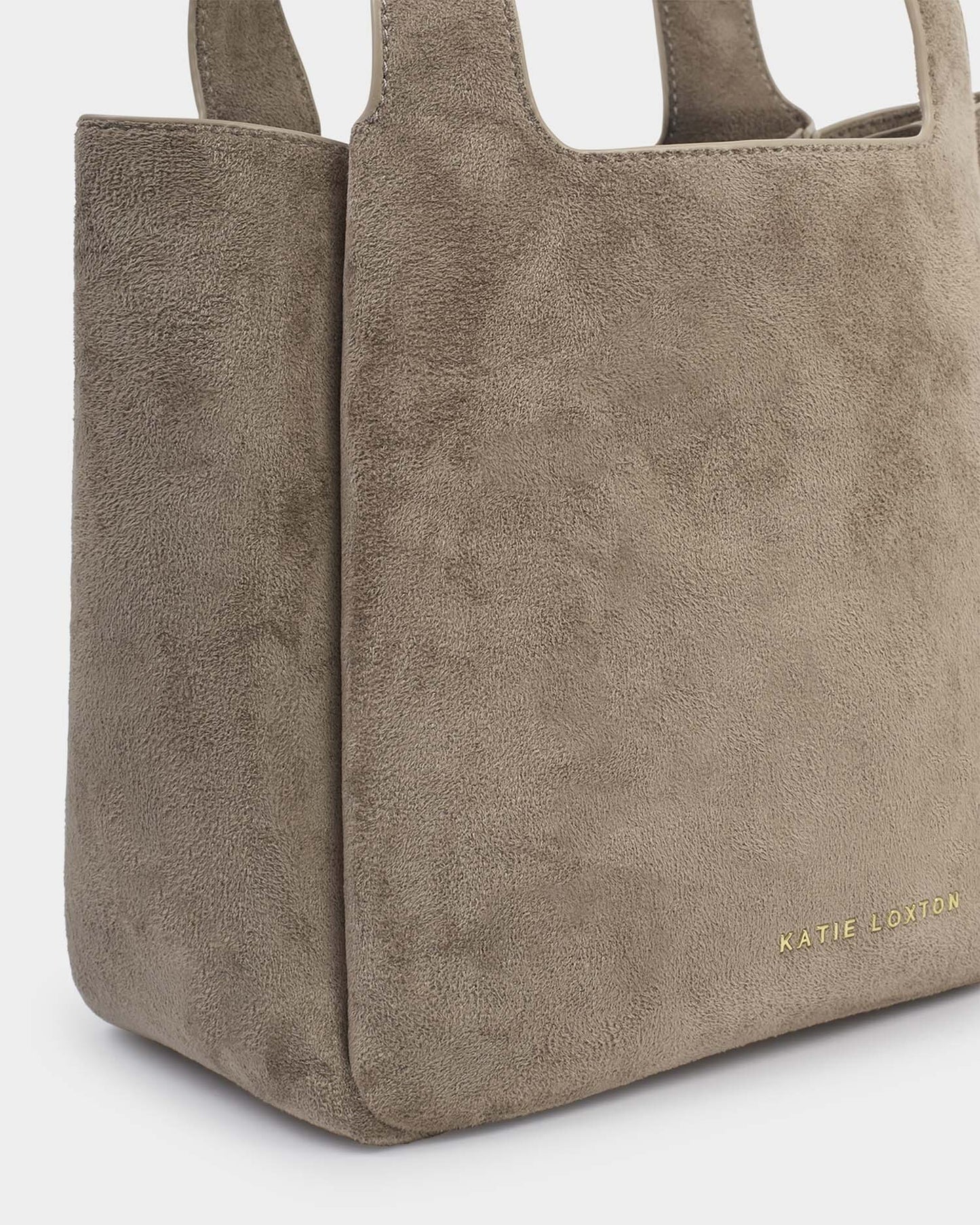 Katie Loxton Raya Suedette Top Handle Bag