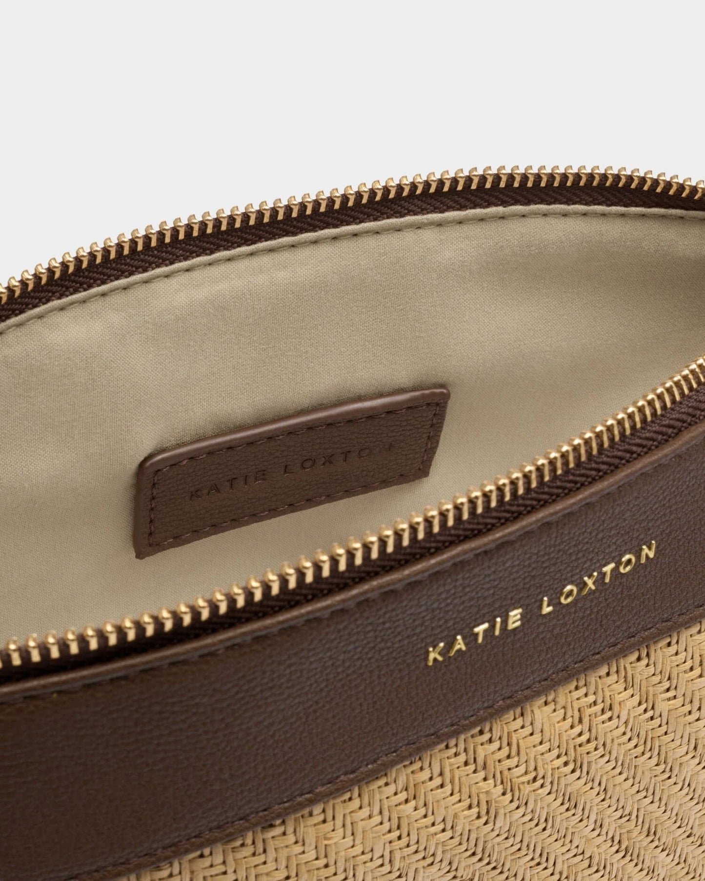 Katie Loxton Wristlet Raffia Clutch