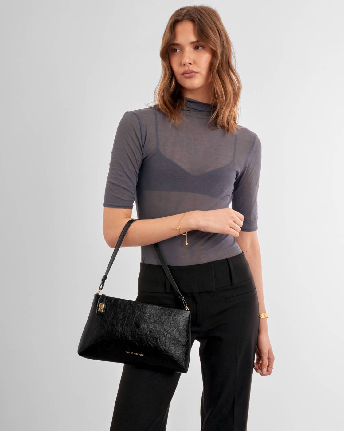 Katie Loxton Orin Twist Lock Small Shoulder Bag