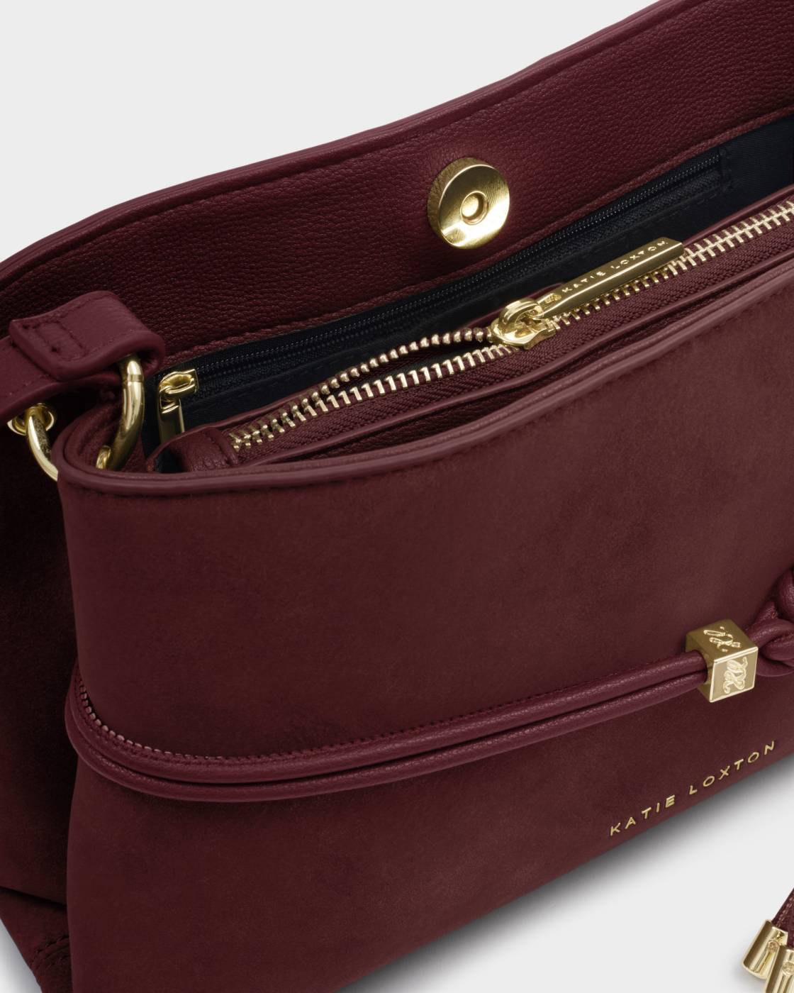 Katie Loxton Lori Suedette Crossbody Bag