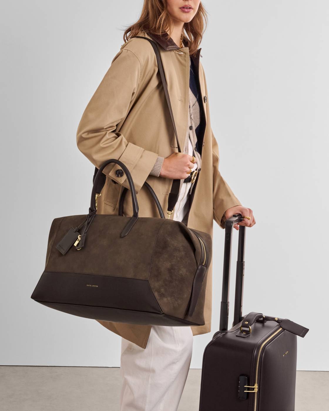 Katie Loxton Charlbury Suedette Weekend Bag
