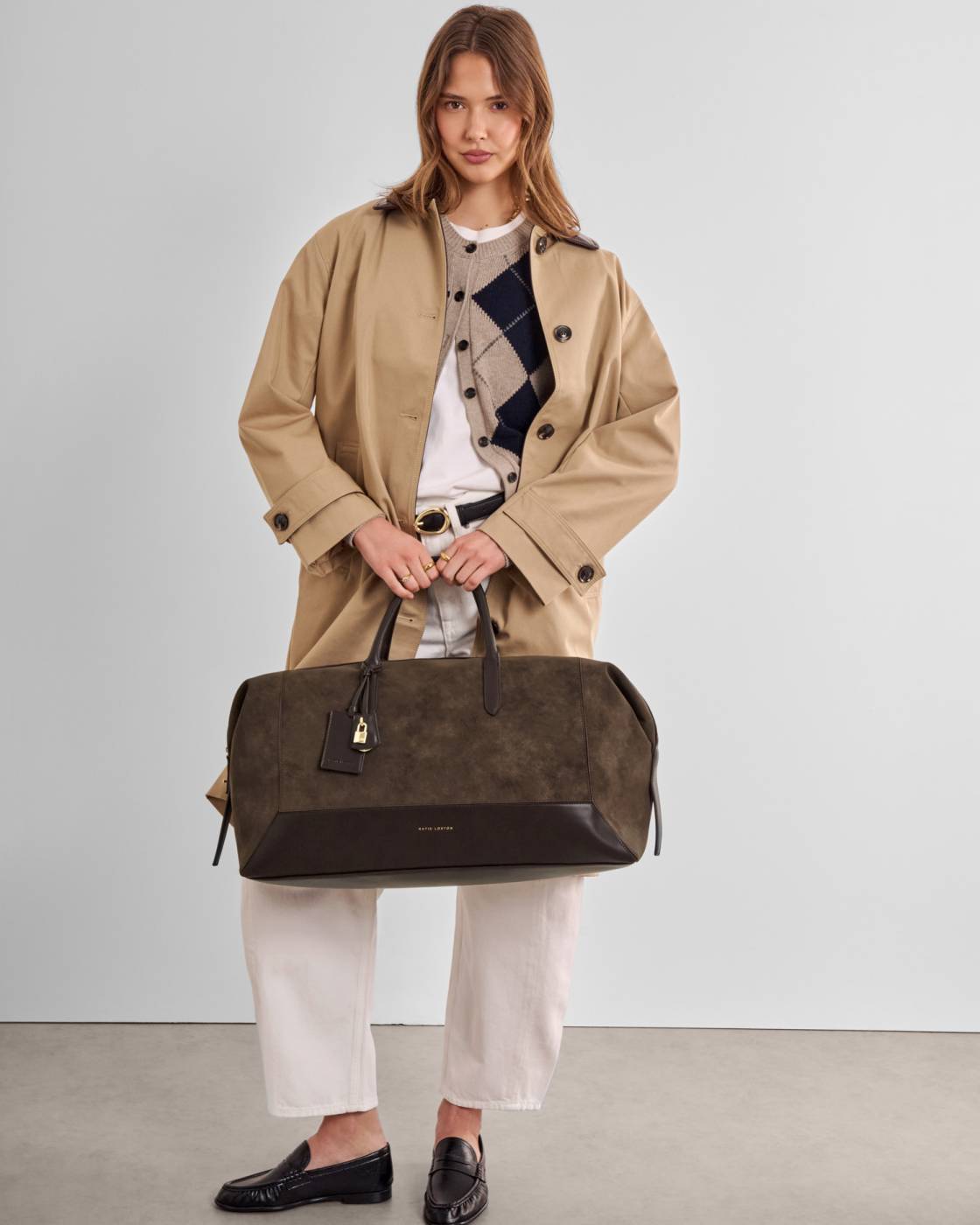Katie Loxton Charlbury Suedette Weekend Bag