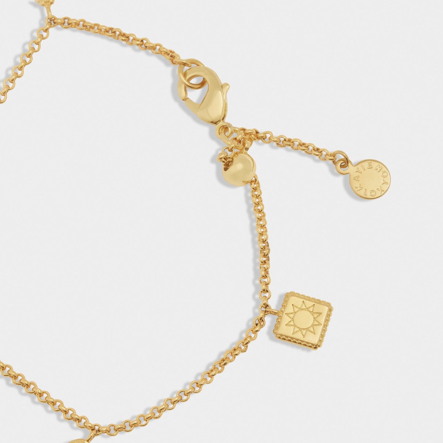 Katie Loxton Boheme Waterproof Gold Charm Bracelet