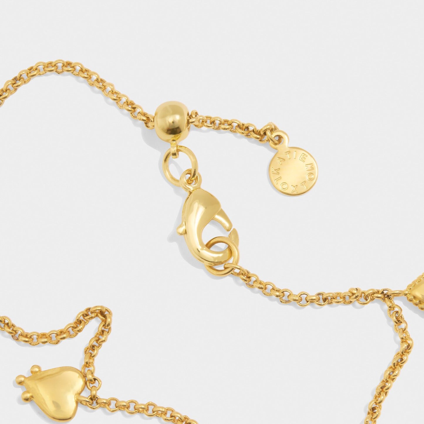 Katie Loxton Boheme Waterproof Gold Charm Bracelet