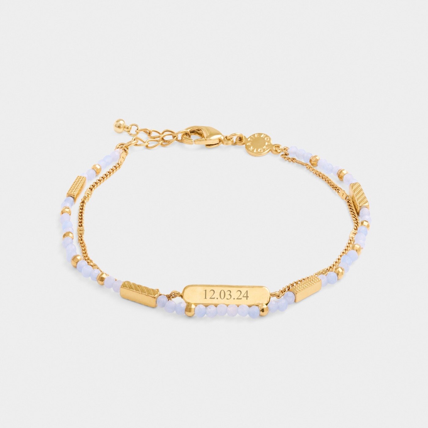 Katie Loxton Birthstone Waterproof Gold Bracelet