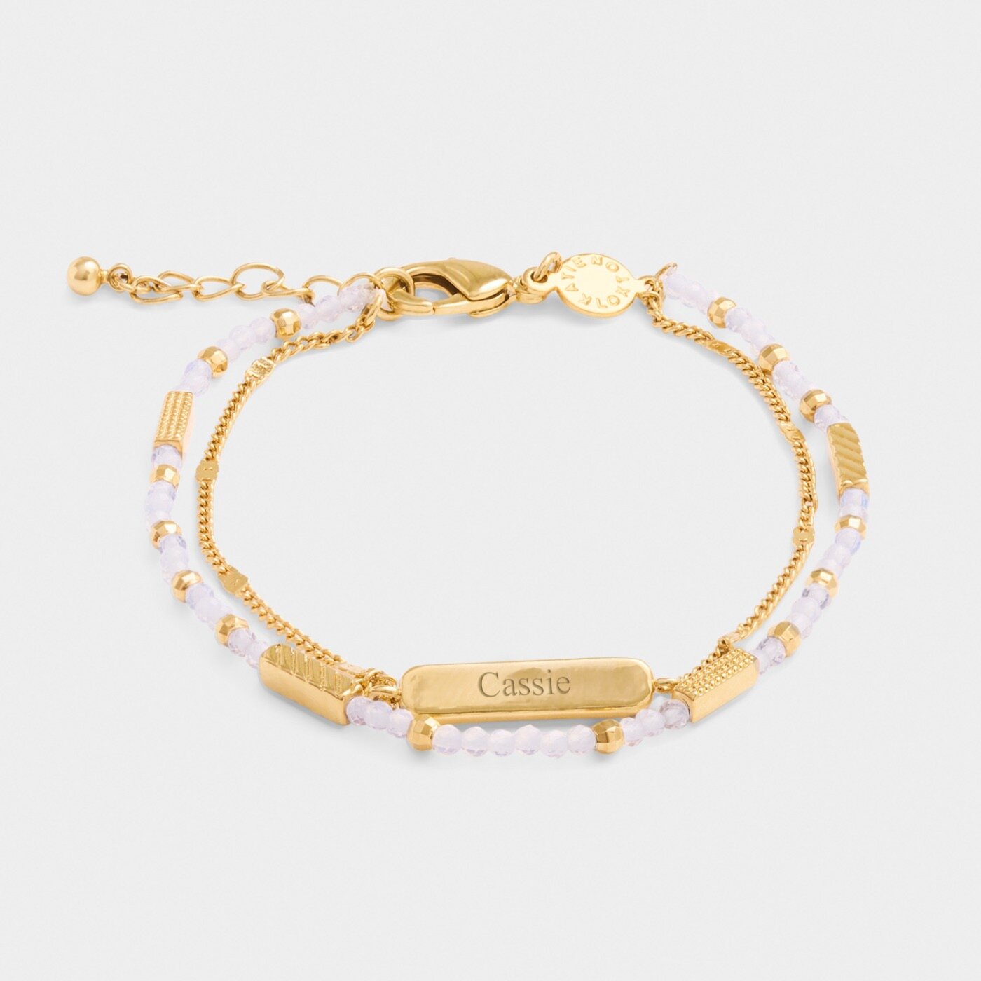 Katie Loxton Birthstone Waterproof Gold Bracelet