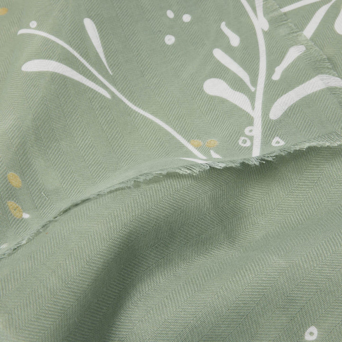 Katie Loxton Mistletoe Printed Foil Scarf