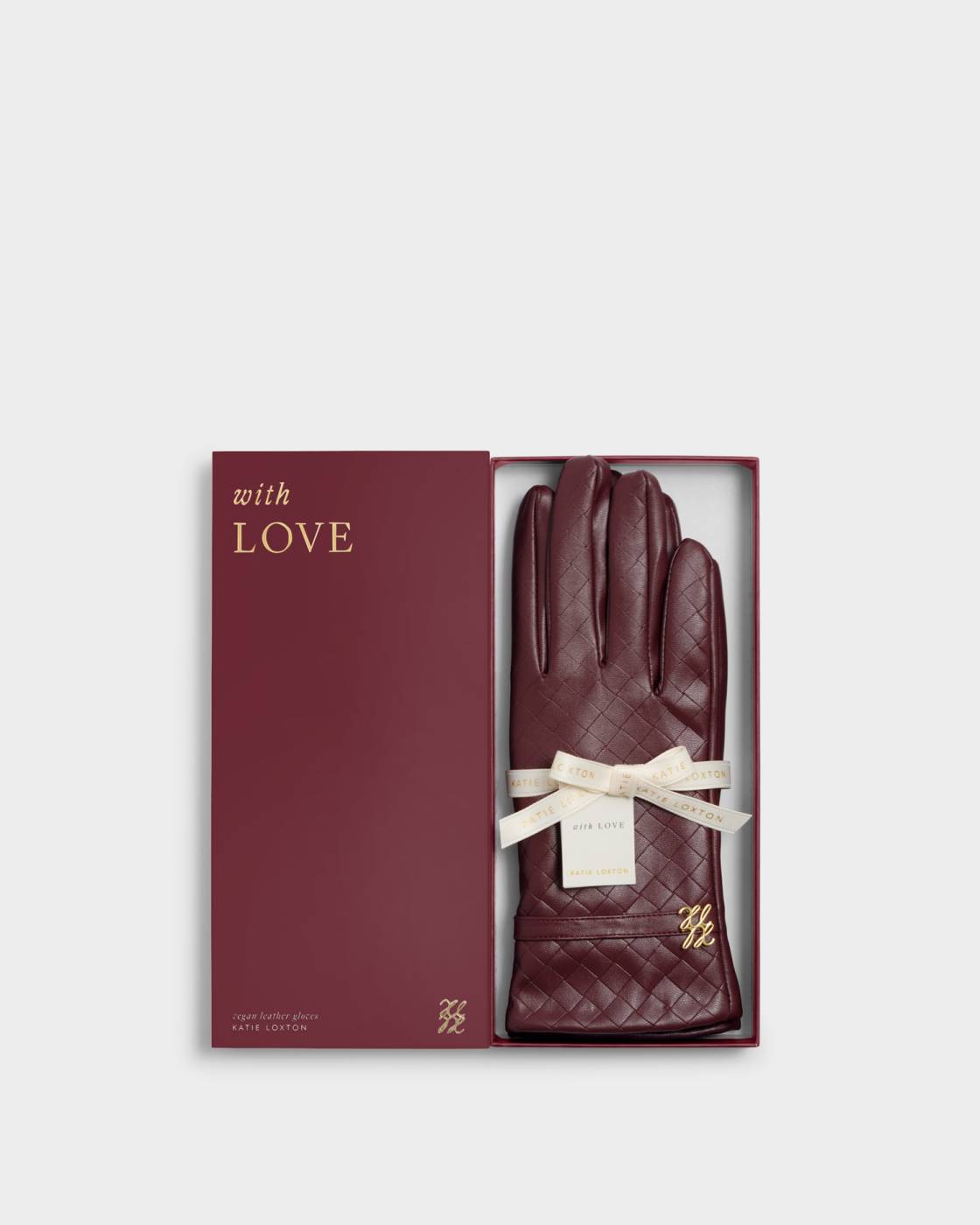 Katie Loxton Gift Boxed Faux Leather Gloves