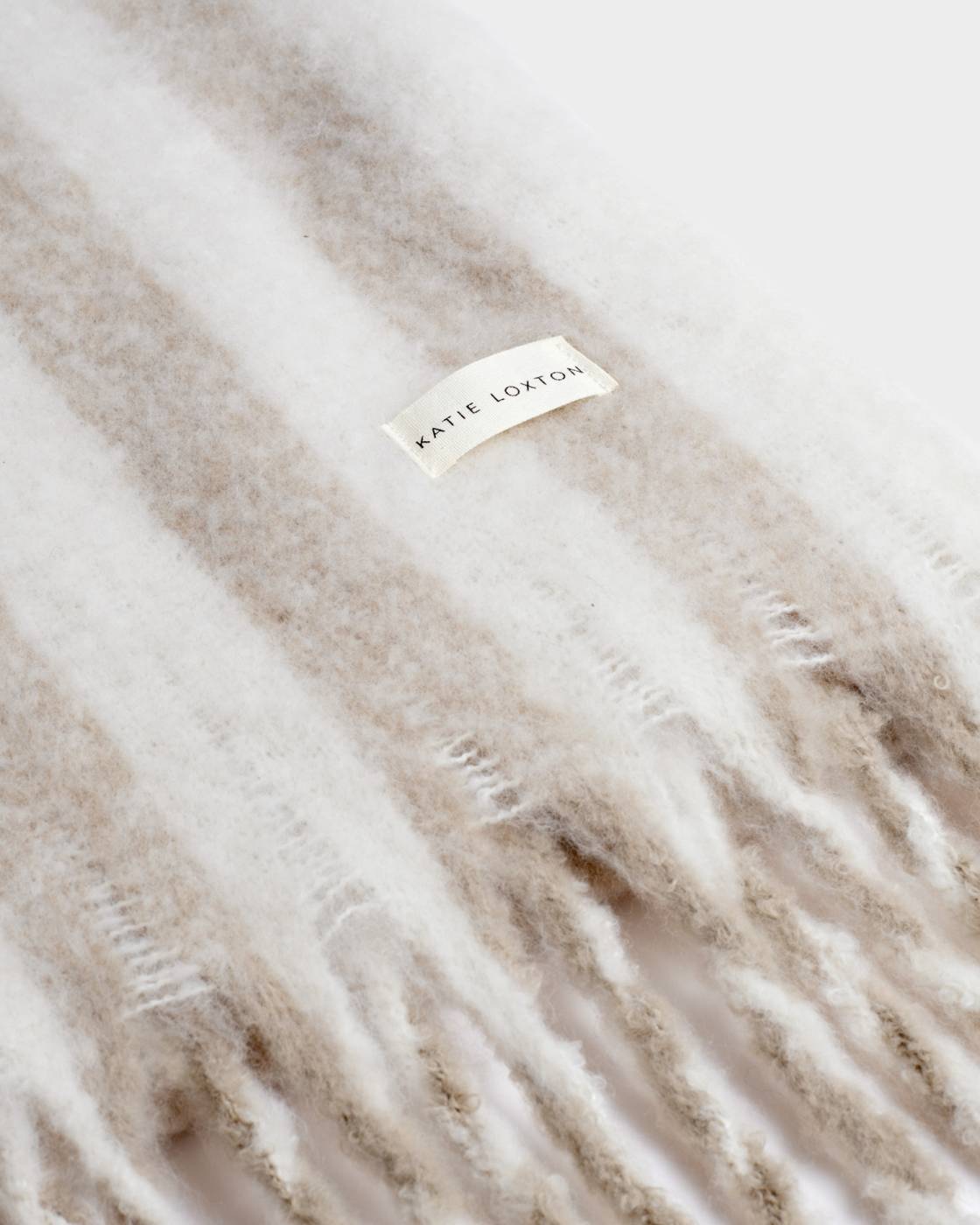 Katie Loxton Recycled Tassel Scarf
