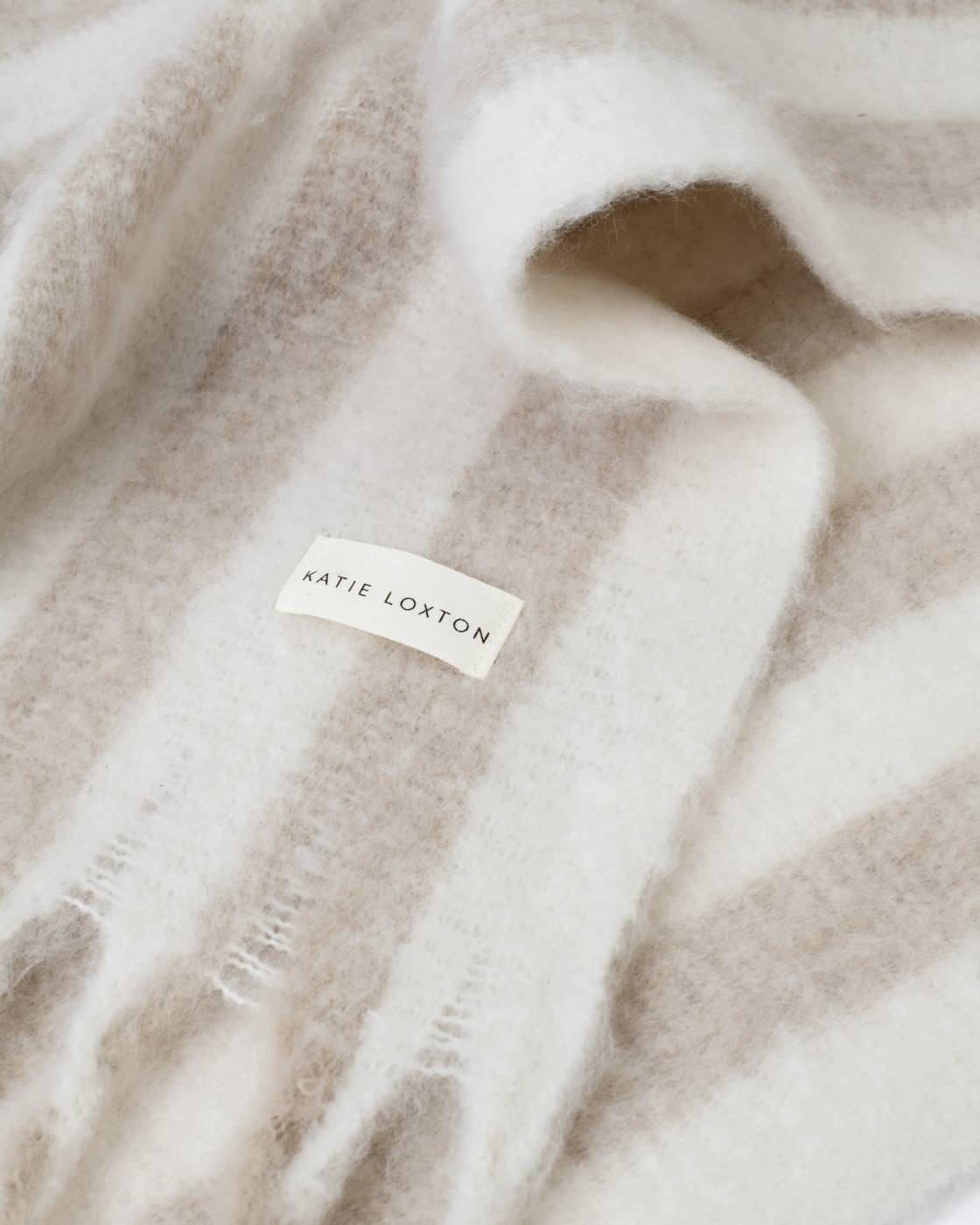 Katie Loxton Recycled Tassel Scarf