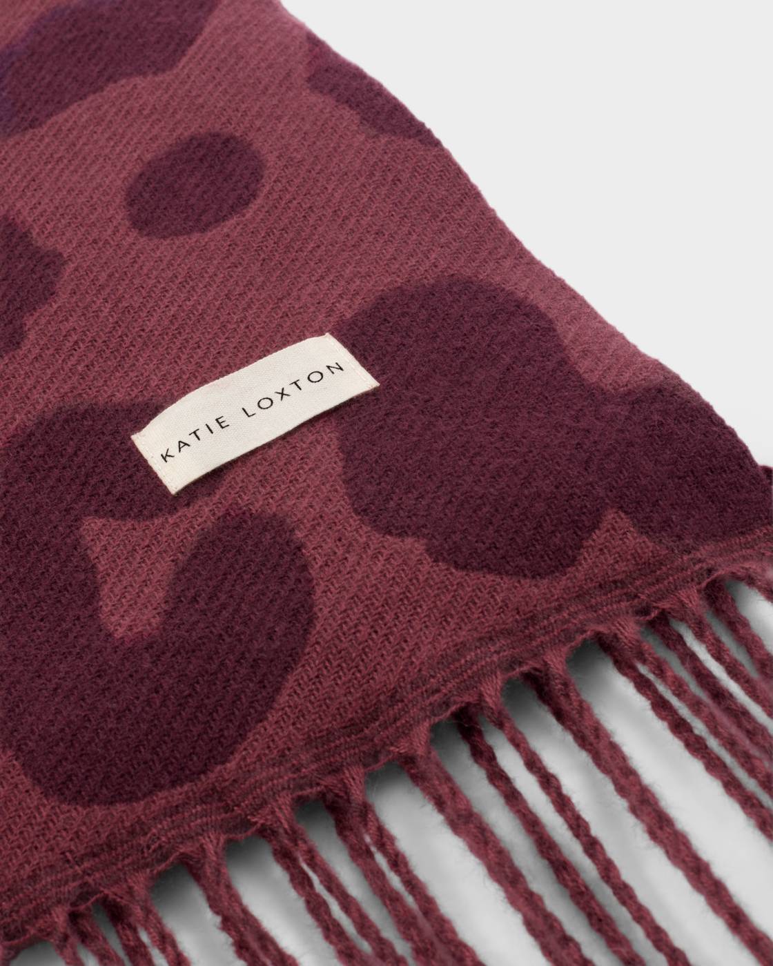 Katie Loxton Leopard Printed Blanket Scarf