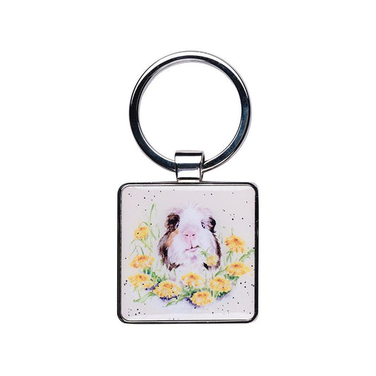 Wrendale Dandy Day Guinea Pig Keyring