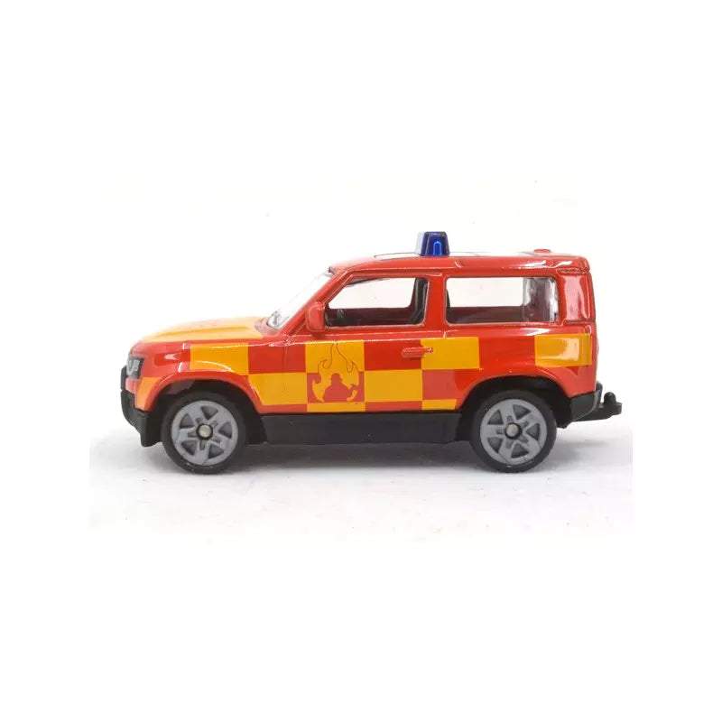 Siku Land Rover Defender Fire Brigade Vehicle