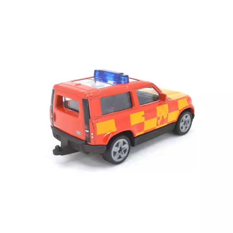 Siku Land Rover Defender Fire Brigade Vehicle