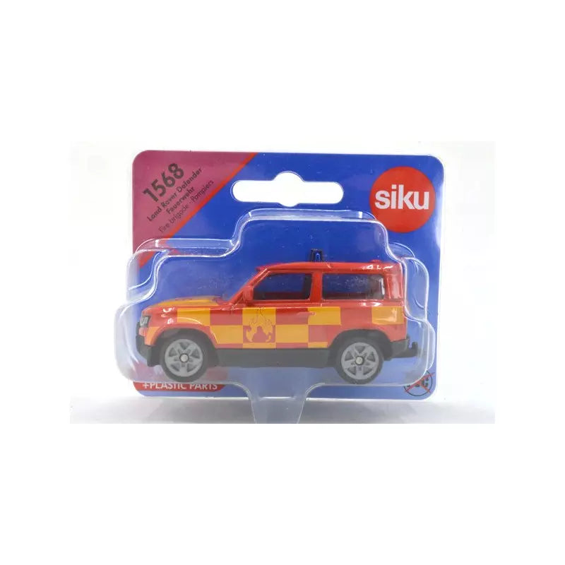 Siku Land Rover Defender Fire Brigade Vehicle