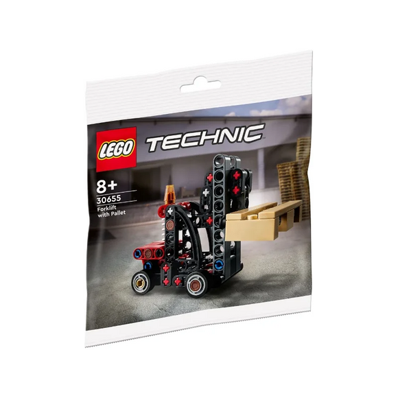 Lego Technic Forklift with Pallet Polybag 30655