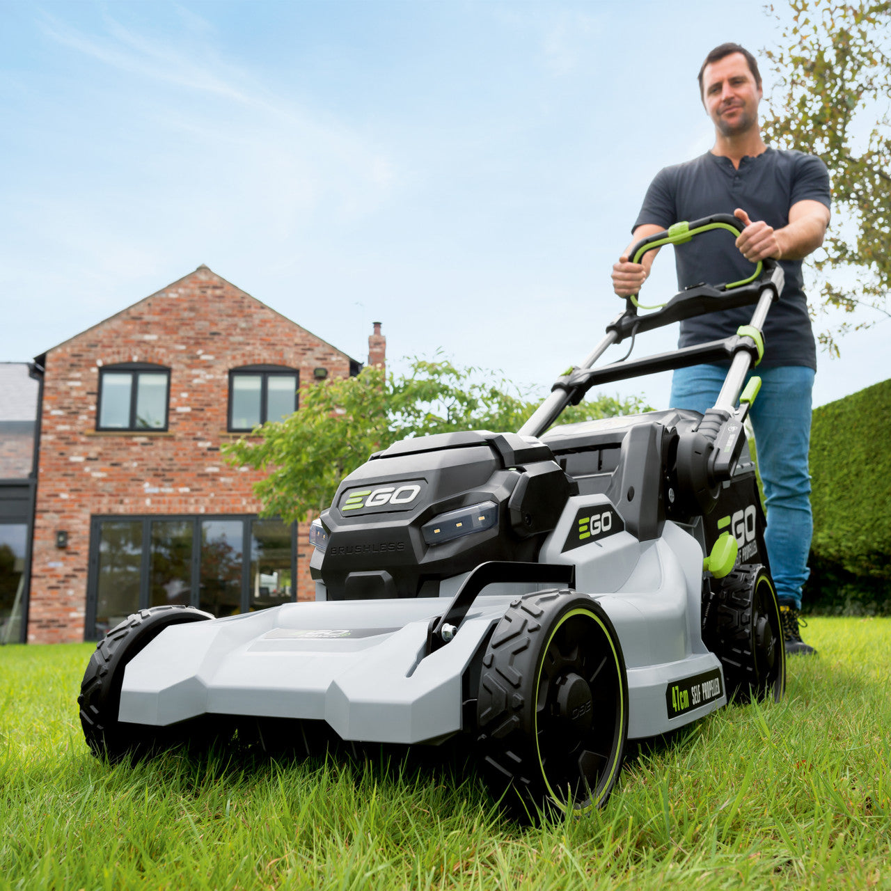 EGO LM1900E-SP Cordless Self Propelled Lawn Mower 47cm
