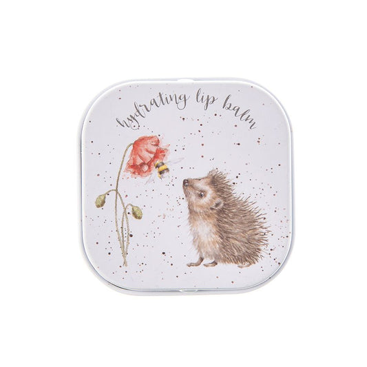 Wrendale Busy As A Bee Hedgehog Lip Balm Tin