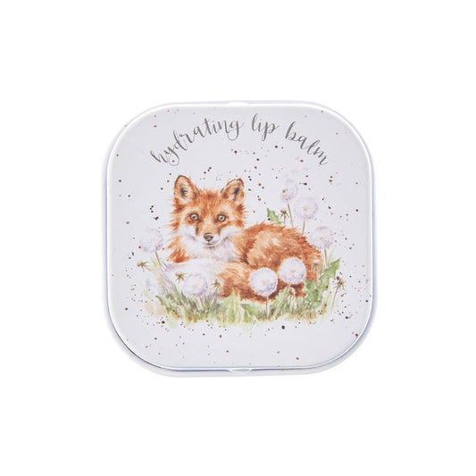 Wrendale The Dandy Fox Lip Balm Tin