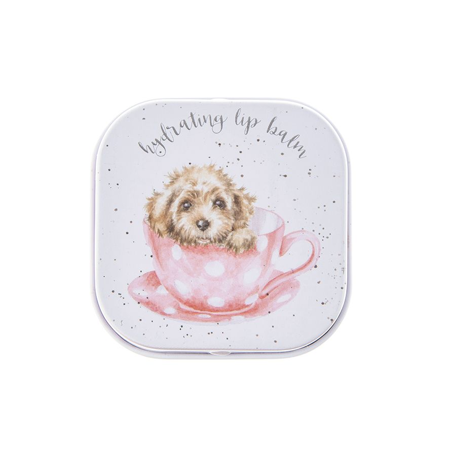 Wrendale Teacup Pup Dog Lip Balm Tin